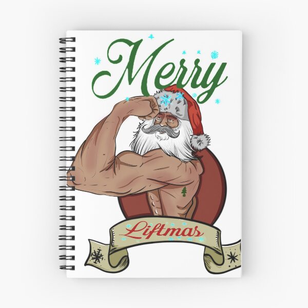 Item preview, Merry liftmas santa designed and sold by Artbychristian.