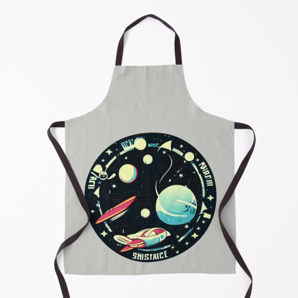 Item preview, Sci-Fi Retro Mission Patch designed and sold by RedFirecracker.