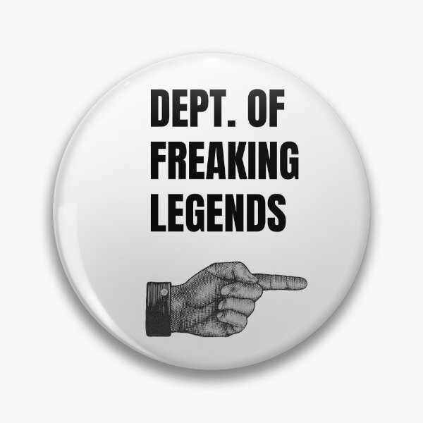 Item preview, Dept of Freaking Legends designed and sold by SirenSeventyOne.