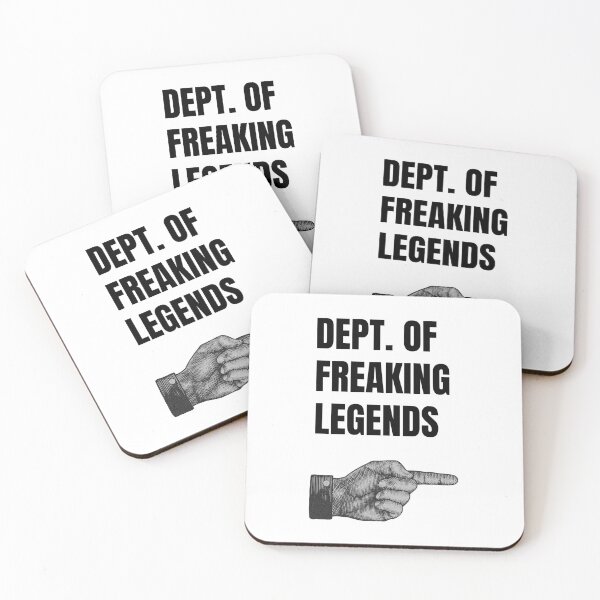 Item preview, Dept of Freaking Legends designed and sold by SirenSeventyOne.