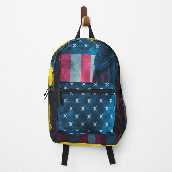 Item preview, Ukrainian American Flag - Ukraine USA Roots designed and sold by ArtsyTreasures.