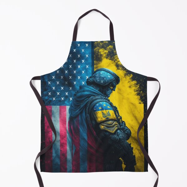 Item preview, Ukrainian American Flag - Ukraine USA Roots designed and sold by ArtsyTreasures.