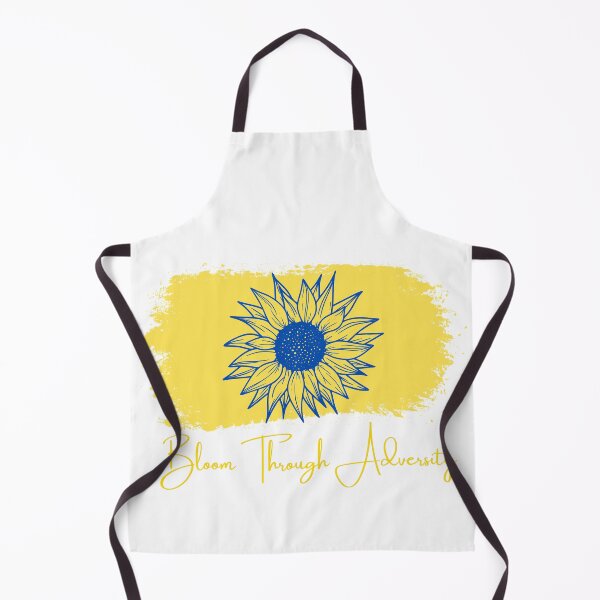 Aperçu de l'œuvre Bloom Through Adversity - Tournesol bleu / Strie de peinture jaune créée et vendue par T-WoodCreations.