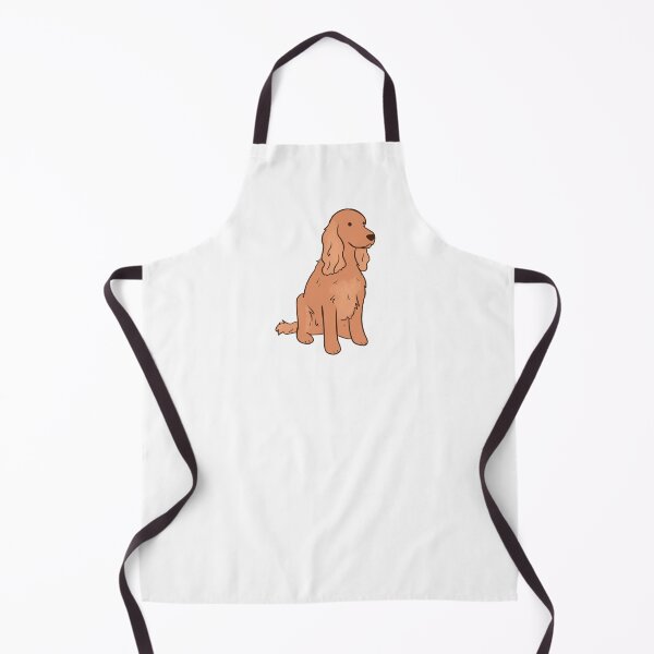 Item preview, Red english cocker spaniel illustration designed and sold by Yarafantasyart.