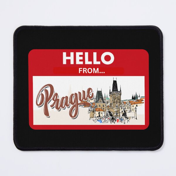 Item preview, Hello from Prague Czech designed and sold by shopitravel.