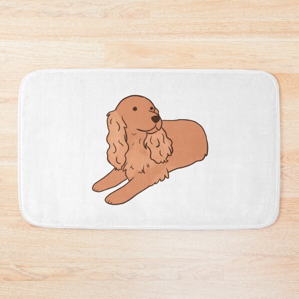 Item preview, Red english cocker spaniel illustration  designed and sold by Yarafantasyart.