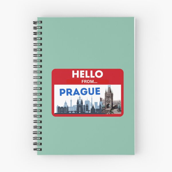 Item preview, Hello from Prague Czech 02 designed and sold by shopitravel.