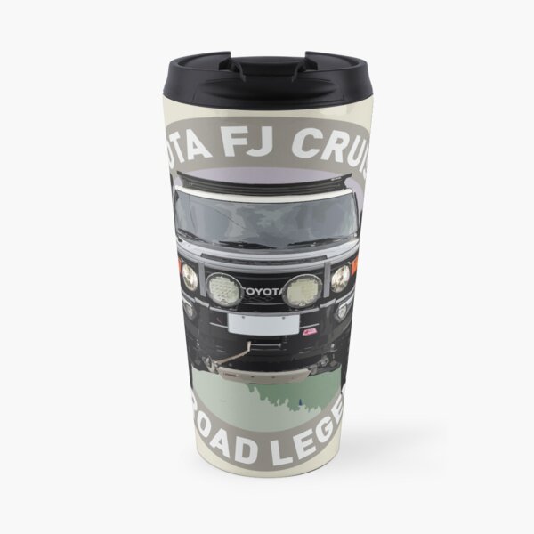 4x4 Offroad Legends: Toyota FJ Cruiser Travel Coffee Mug