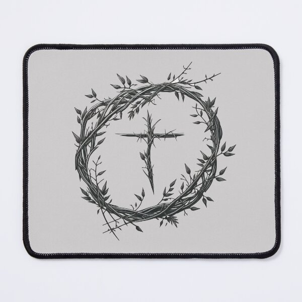 Item preview, Crown of Thorns and Crucifix (Jesus) designed and sold by The-Fox-Hole.