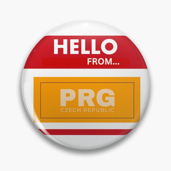 Item preview, Hello from Prague Czech 03 designed and sold by shopitravel.