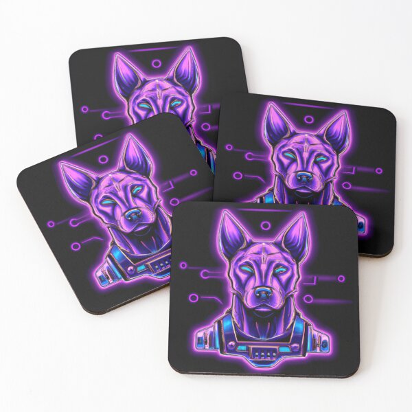 Item preview, Cyberpunk dog  designed and sold by EsoKafi Design.