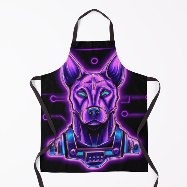 Item preview, Cyberpunk dog designed and sold by EsoKafi Design.