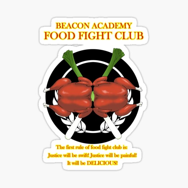 Item preview, Beacon Academy Food Fight Club 2   designed and sold by LaeliaKeelin.