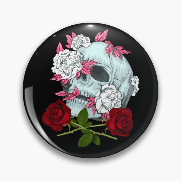 Item preview, Skull & Roses designed and sold by RubyEarp.