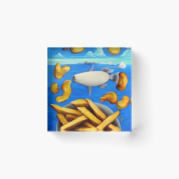 Item preview, Fish and Chips III designed and sold by TheGardenArtist.