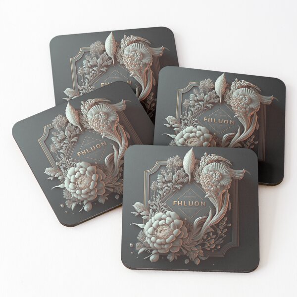 Item preview, Fleuron Floral Modern Elegant Composition Designs for Home Decor, Wedding, Events Fashion  and Accessories  designed and sold by RAGANADesign.