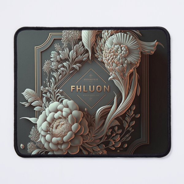 Item preview, Fleuron Floral Modern Elegant Composition Designs for Home Decor, Wedding, Events Fashion and Accessories designed and sold by RAGANADesign.