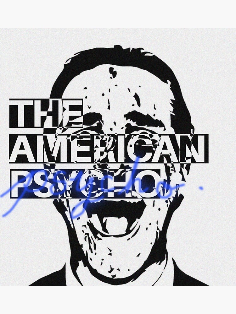 American Psycho Graphic Tee | Vintage tee Graphic T Shirt Merch