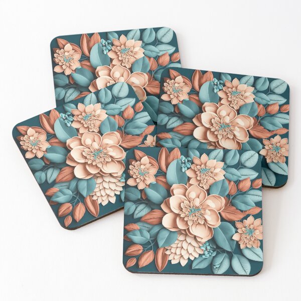 Item preview, Papercut looking flowers designed and sold by BilgePaksoylu.