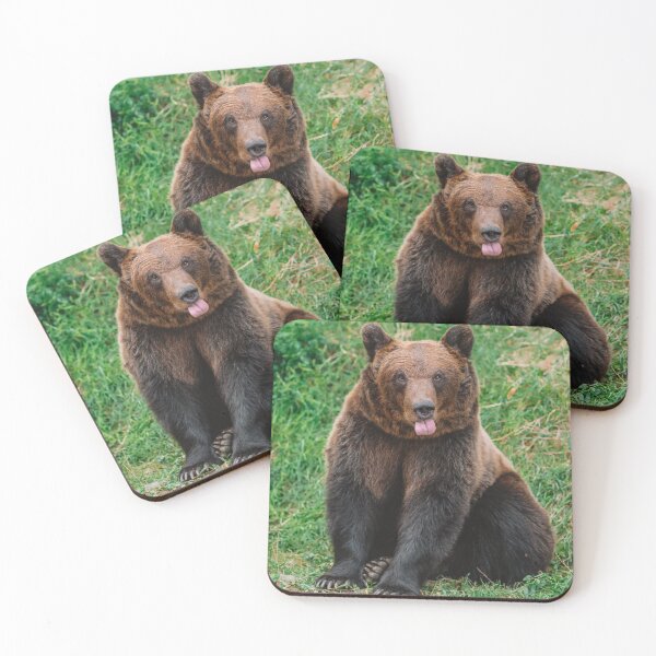 Item preview, Cheeky Brown Bear designed and sold by RewildJane.