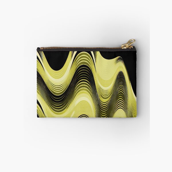 Item preview, Groovy Sine Waves in Canary designed and sold by Patternifico.