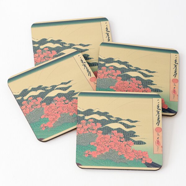 Item preview, Ukiyo-e pink flowers 2 designed and sold by silence28.