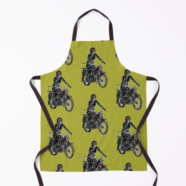 Item preview, Girl on A Motorbike - Glowing Edges designed and sold by Katjushka.