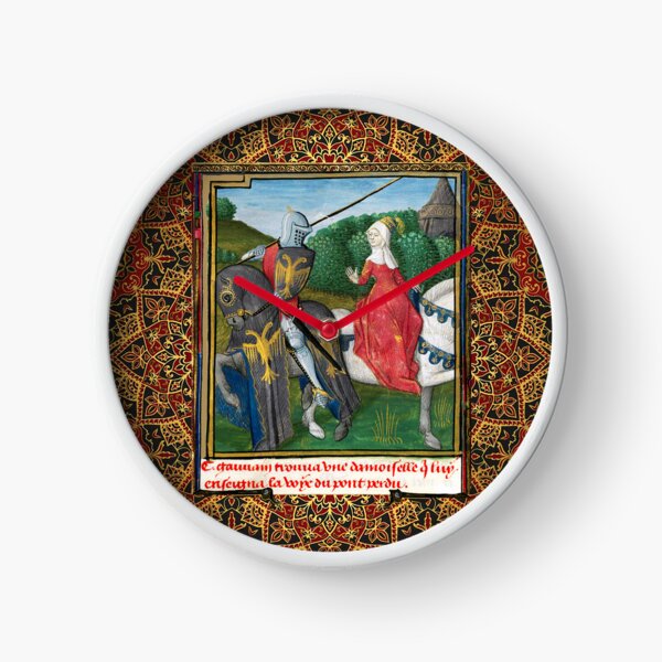 Item preview, CYCLE LANCELOT- GRAIL,GAWAIN AND THE DAMSEL WITH THE GOLD BELT  Arthurian Legends Medieval Miniature designed and sold by BulganLumini.