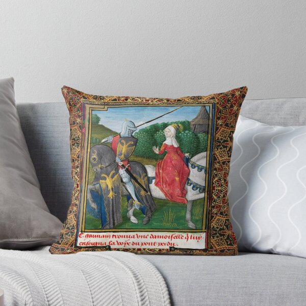 Item preview, CYCLE LANCELOT- GRAIL,GAWAIN AND THE DAMSEL WITH THE GOLD BELT  Arthurian Legends Medieval Miniature designed and sold by BulganLumini.