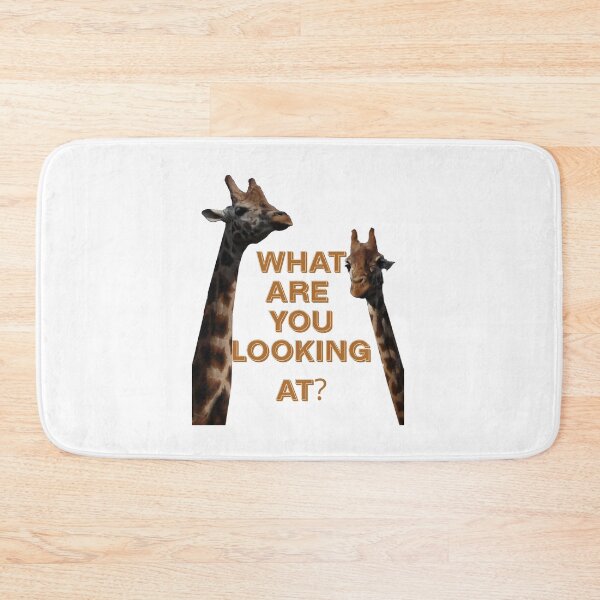 Item preview, Funny Giraffe twins designed and sold by CottagePop.