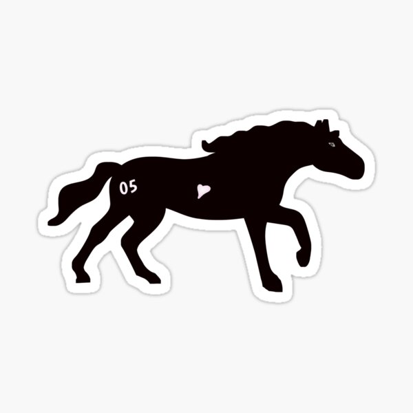 Item preview, ACE of your heart's black stallion designed and sold by vibeno1.