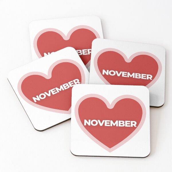 Artikelvorschau, Ich liebe November entworfen und verkauft von Itsheartshop.