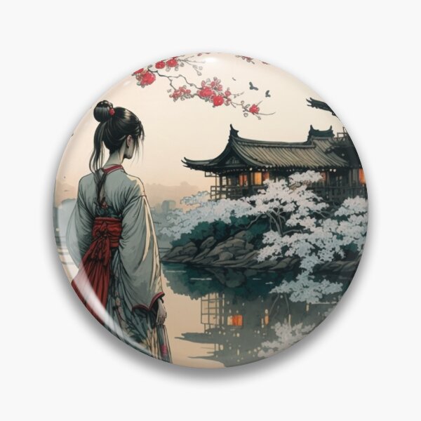 Item preview, The Graceful Geisha designed and sold by GoBeyondChannel.