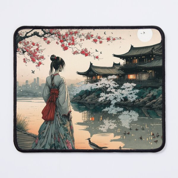 Item preview, The Graceful Geisha designed and sold by GoBeyondChannel.