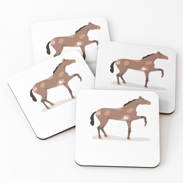 Item preview, Ace of your heart brown gentle mustang designed and sold by vibeno1.
