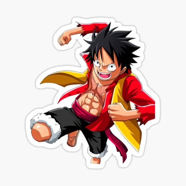 Monkey D. Luffy Sticker by DesignLO2