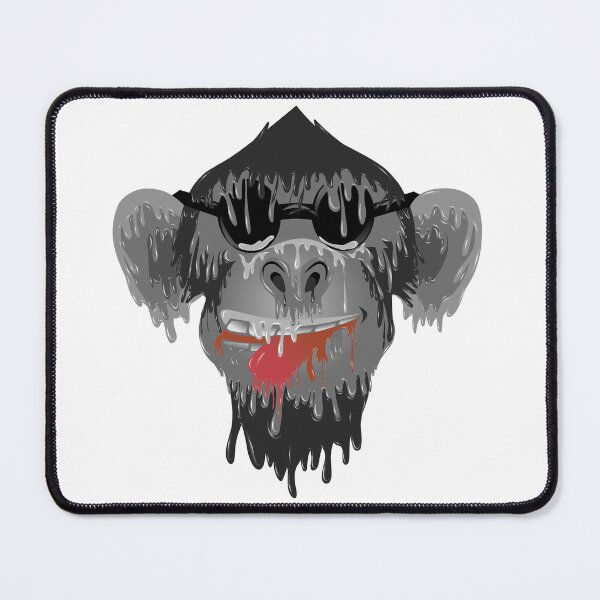 Item preview, Black monkey grime art designed and sold by AmsaOza.
