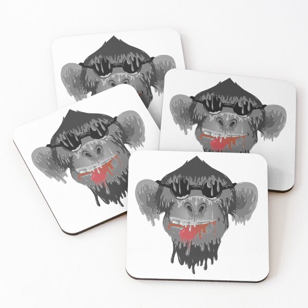 Item preview, Black monkey grime art designed and sold by AmsaOza.