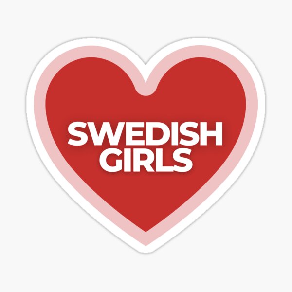 Scandinavian Heart Sticker — Scandinavian Hearts