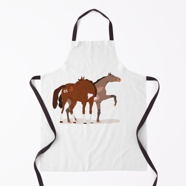 Item preview, Ace of your heart brown horses designed and sold by vibeno1.