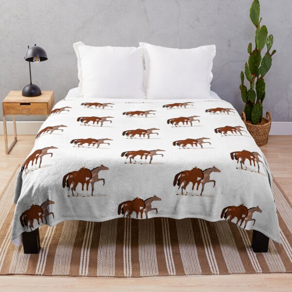 Item preview, Ace of your heart brown horses designed and sold by vibeno1.