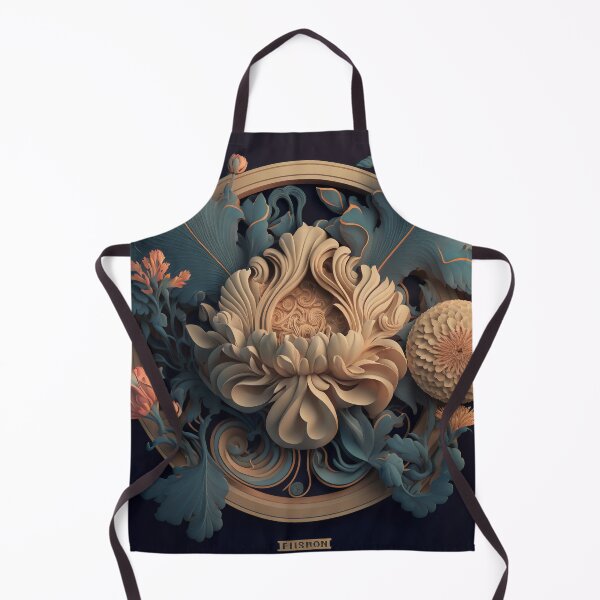 Item preview, Fleuron Floral Modern Elegant Composition Designs for Home Decor, Wedding, Events Fashion and Accessories designed and sold by RAGANADesign.