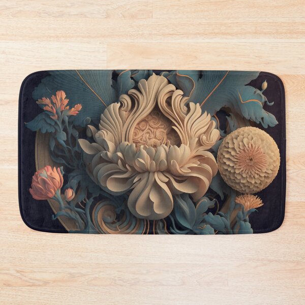 Item preview, Fleuron Floral Modern Elegant Composition Designs for Home Decor, Wedding, Events Fashion  and Accessories  designed and sold by RAGANADesign.