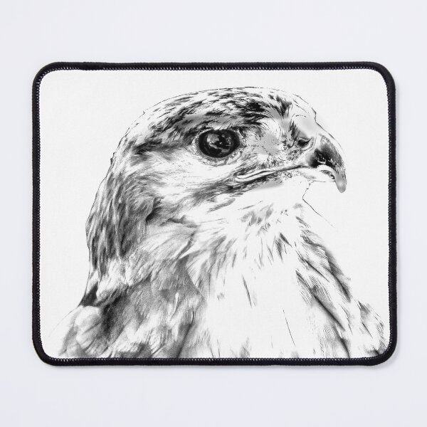 Item preview, Drawing of Red-tailed Hawk designed and sold by Dalyndigital Photography.