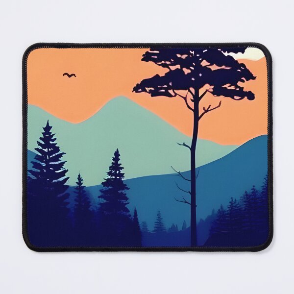 Item preview, Add a Touch of Beauty and Tranquility to Your Space with Our Wide Range of Gorgeous Outdoor Tree View Prints designed and sold by supeart.