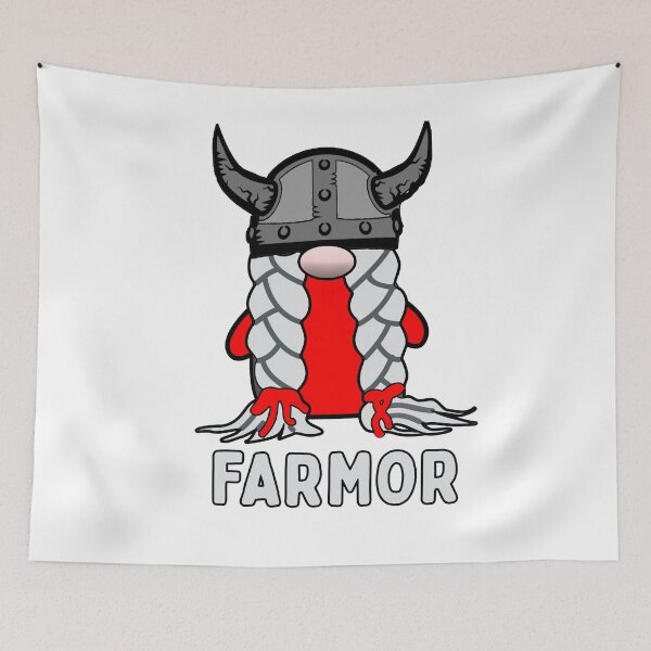 Item preview,  Farmor Nordic Gnome Viking Tomte Scandinavian Grandmother designed and sold by funnytshirtemp.