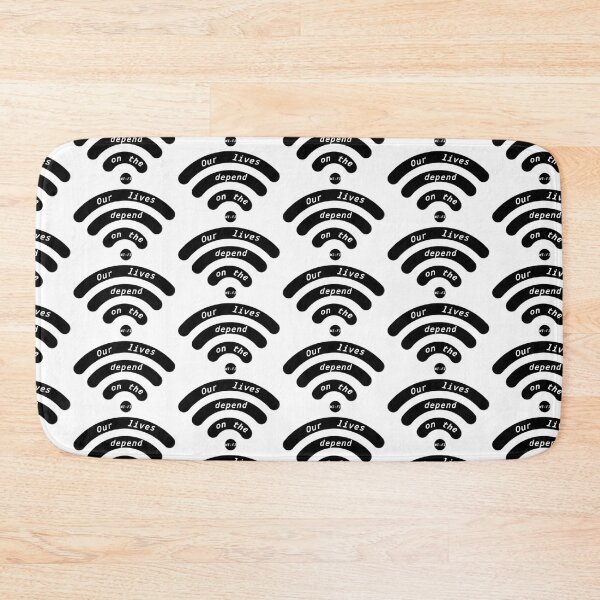 Item preview, Our lives depend on the Wi-Fi designed and sold by moonviktoria.