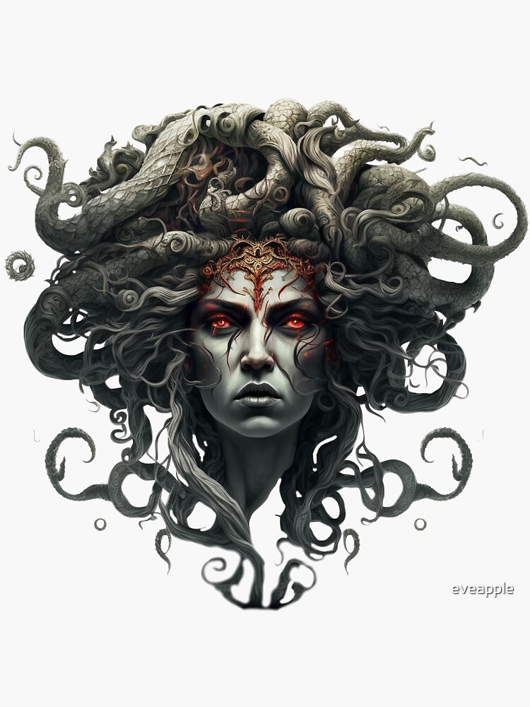 Medusa - Greek mythology' Sticker