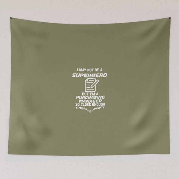 Item preview, Not Superhero But Purchasing Manager designed and sold by AlwaysAwesome.