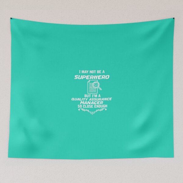 Item preview, Not Superhero Quality Assurance Manager designed and sold by AlwaysAwesome.
